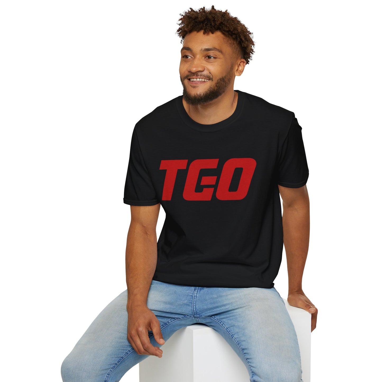 TGO Graphic Tee - Red TGO Print