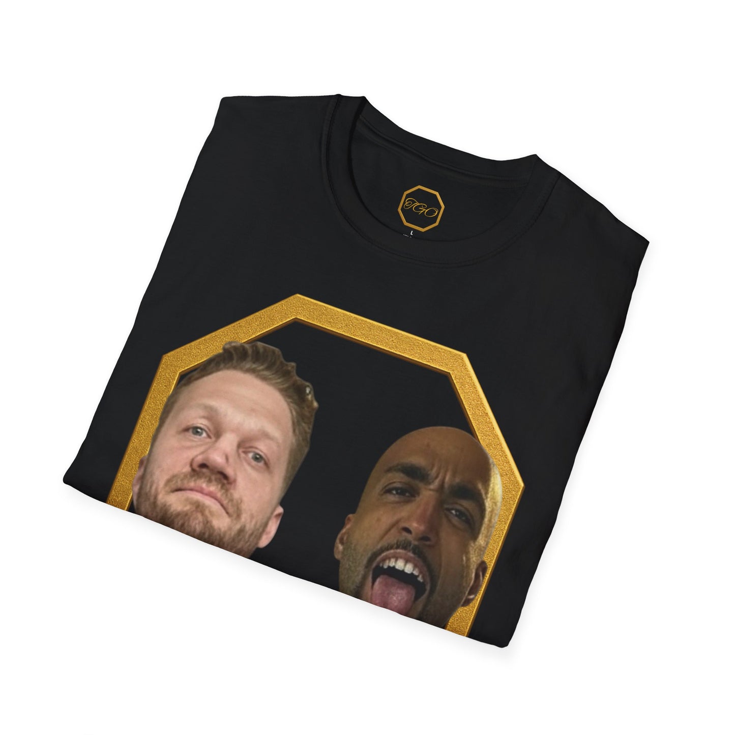 Matt Della & D.Lal Aren't Real- TGO Funny Pod Tee - Black