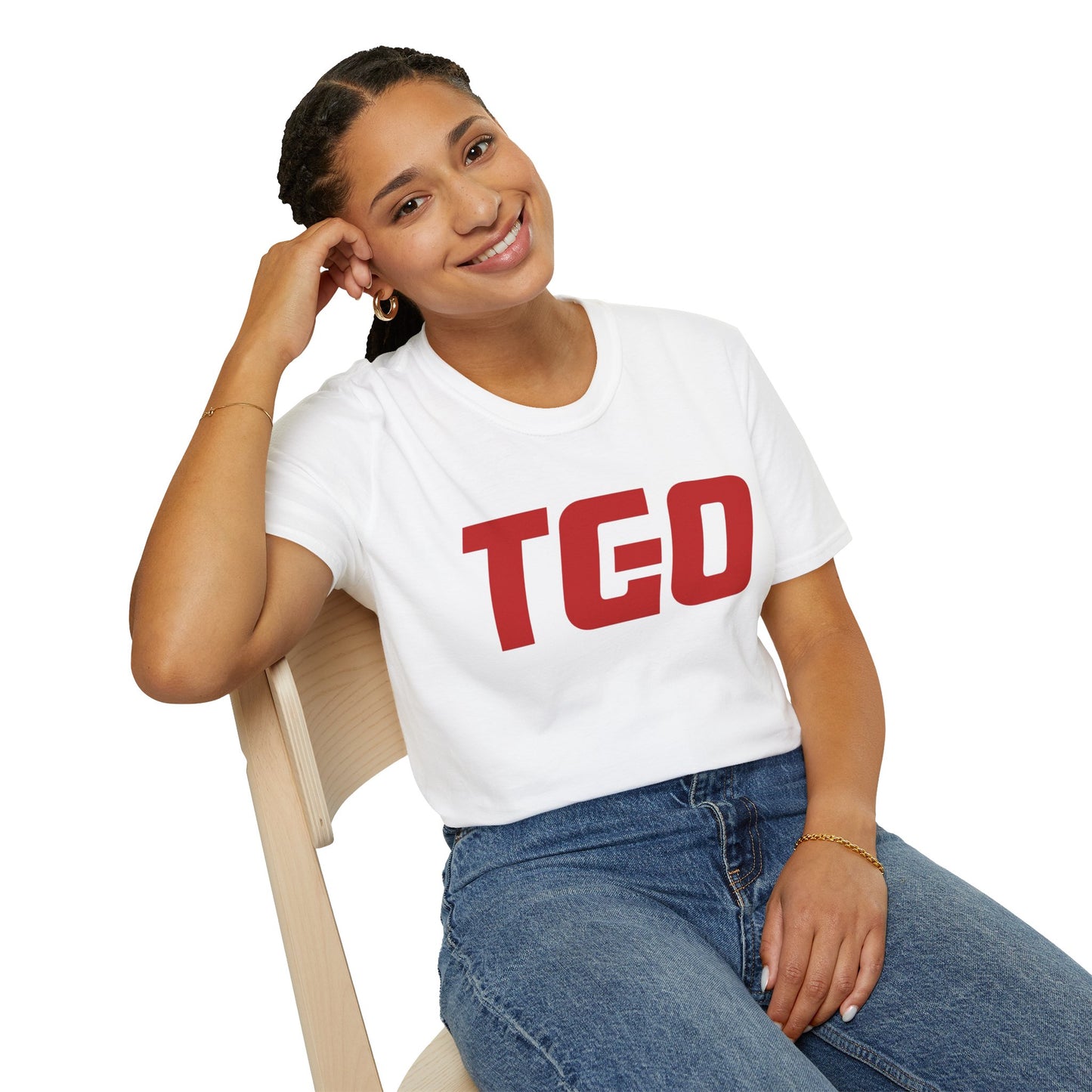 TGO Graphic Tee - Red TGO Print